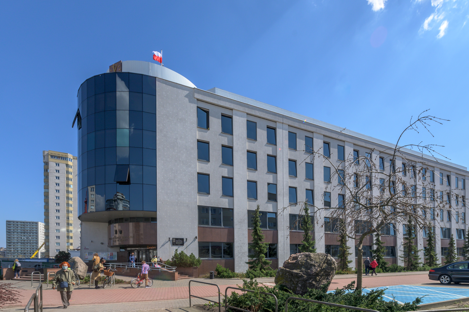 Zdjęcie architektury budynku Ratusz Targówek